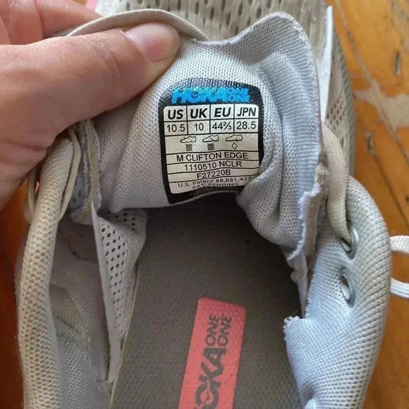 Men clifton edge  hoka sneakers - Picture 8 of 8